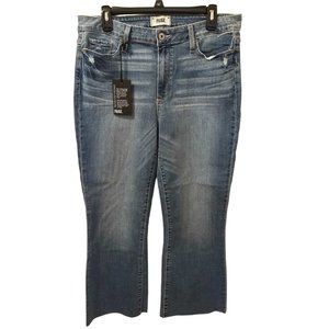 NWT Paige Colette Crop Flare Jeans Size 32